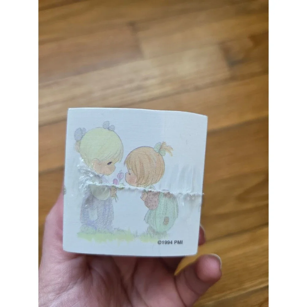 Precious Moments Mini Note Cube sticky notes vintage 1994 sealed new